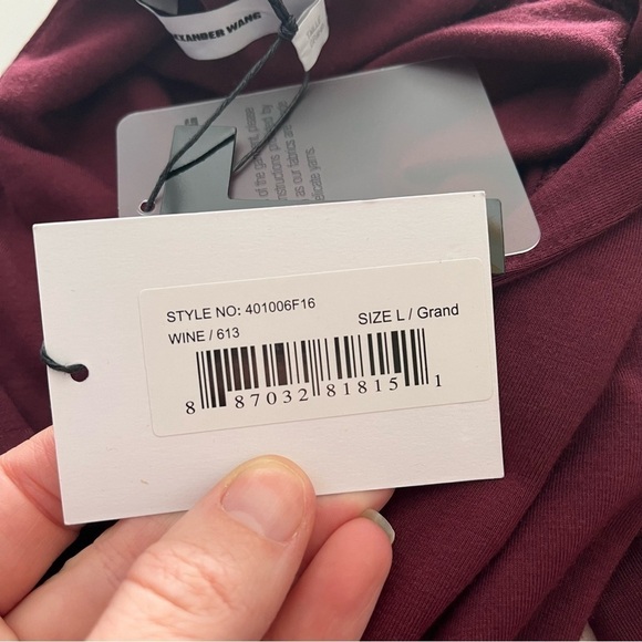 ALEXANDER WANG x REVOLVE Lace Up Long Sleeve Bodysuit - Picture 10 of 12